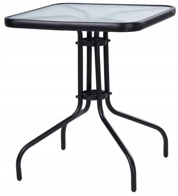 Záhradný stolík, 60 cm, hranatý, Modern Home | MUSC-070