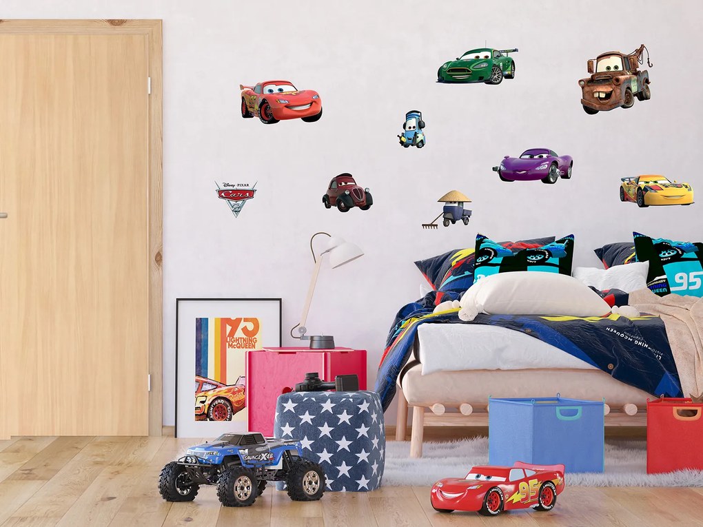 Detská samolepka DISNEY AUTA 3 65x85 cm