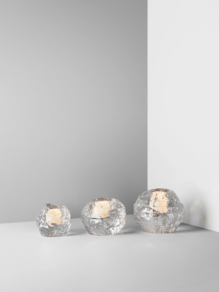 Stojan na čajovú sviečku Snowball 9 cm