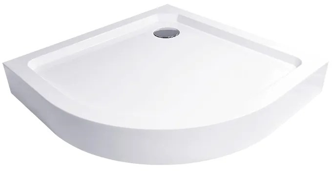 Mereo Mereo, Sprchová vanička R550, SMC, biela, vrátane nožičiek a sifónu ø 90 mm, MER-CV11H