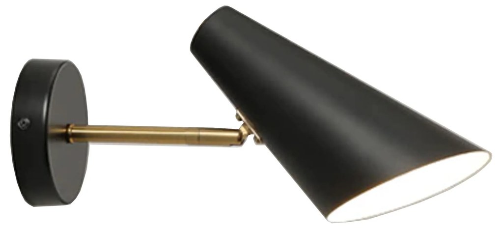 Toolight Toolight, nástenné svietidlo 1xE27 APP1141-1W, čierna-zlatá, OSW-40111