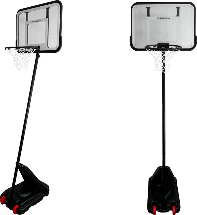 LEAN Toys Basketbalový kôš Garden Ball Black 3 m