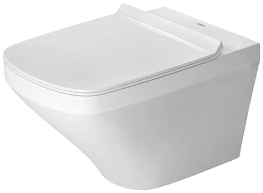 Duravit DuraStyle - Závesné WC, 37x54 cm, Hygiene Glaze, Duravit Rimless, biele, D 2551092000