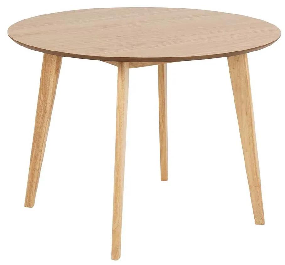 Jedálenský stôl Roxby prírodná 76 × 105 × 105 cm