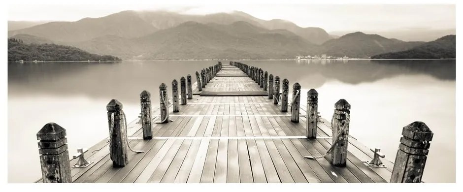 Obraz Styler Canvas Harmony Molo, 60 × 150 cm