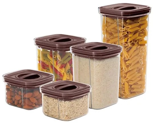 Berlinger Haus BH 8574 Leonardo – sada dóz 5 ks, vzduchotesné