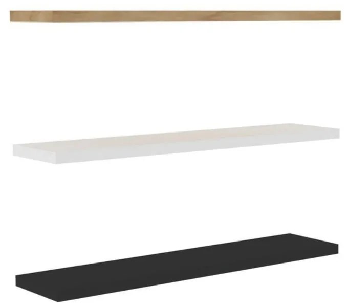 Polica z recyklovaného dreva v súprave 3 ks Boss - Kalune Design