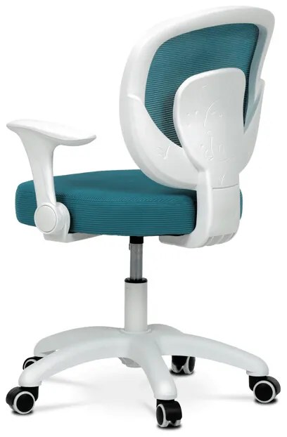 Autronic BONTEC Detská stolička, výškovo nastaviteľná, modrá sieťovina, KA-K1062 BLUE Farba: Ružová