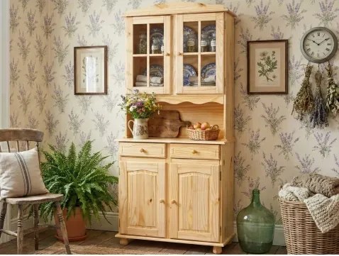 Vitrína In-Alicante, borovica%