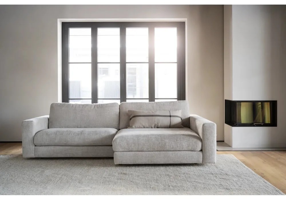 Krémová rohová pohovka (pravý roh) Duncan – Rowico