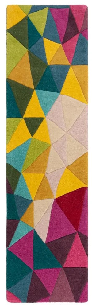 Flair Rugs koberce Ručne všívaný kusový koberec Illusion Falmouth Multi - 120x170 cm