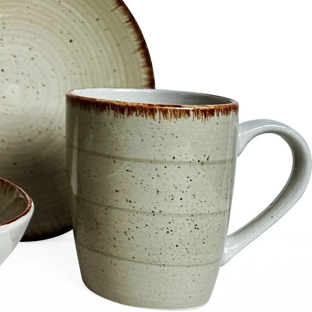 Banquet Súprava jedálenská Spiral Ivory, 30 ks