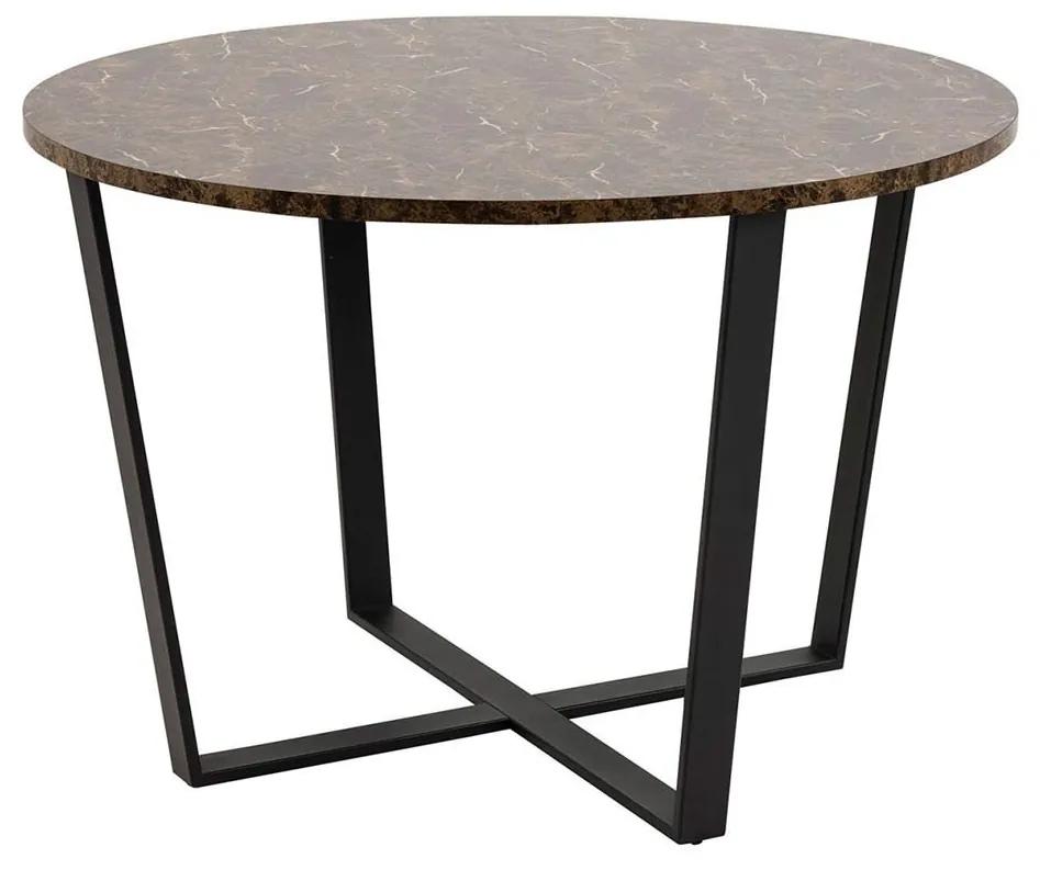 Jedálenský stôl Amble hnedá 75 × 110 × 110 cm ACTONA