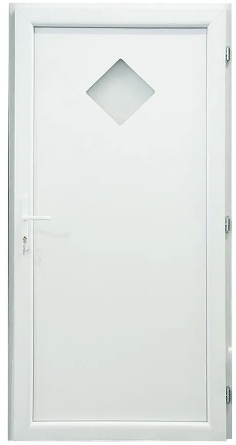 Dvere vchodové Madeleine Eco D19 90P biele