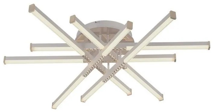 LED Stmievateľný prisadený luster LED/90W/230V 3000-6500K + diaľkové ovládanie