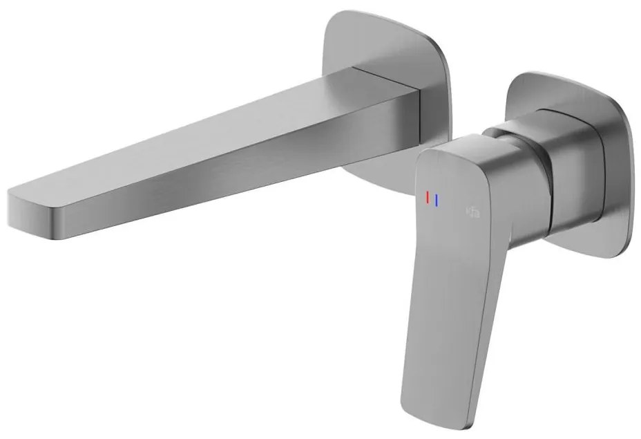 KFA Armatura 4529-810-61 - Umývadlová batéria pre podomietkovú inštaláciu MALAGA metalická sivá