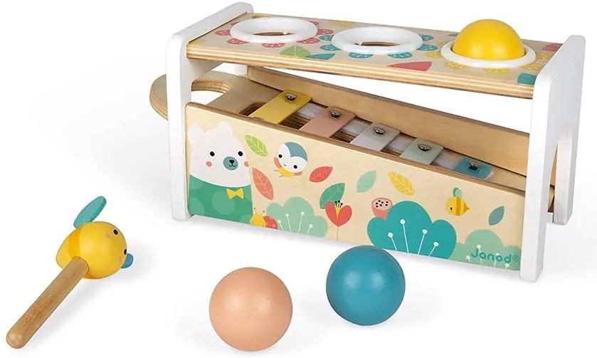 Zatĺkačka s vyberateľným xylofónom