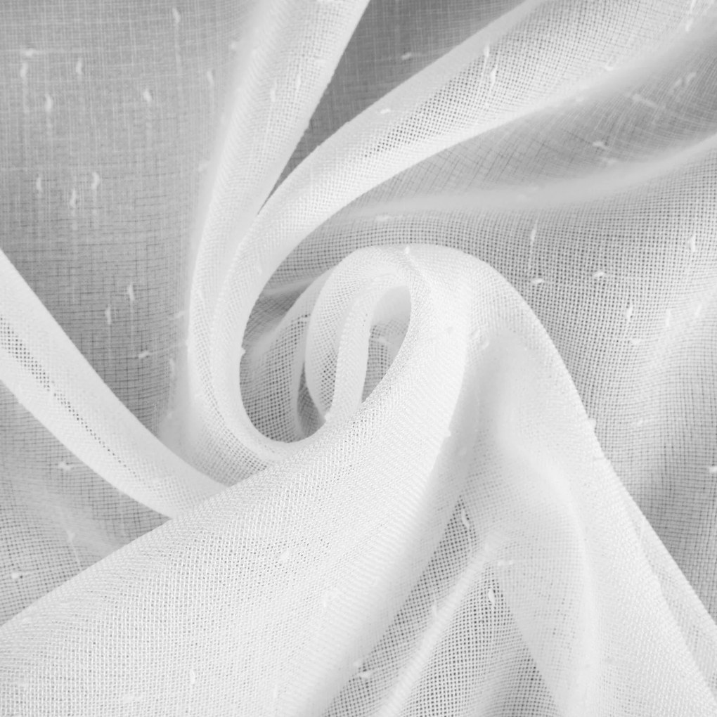ZÁCLONA ANGELA 400X250 CM BIELA
