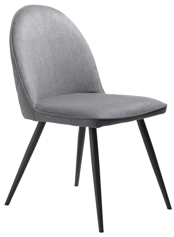 Sivá jedálenská stolička Minto – Unique Furniture
