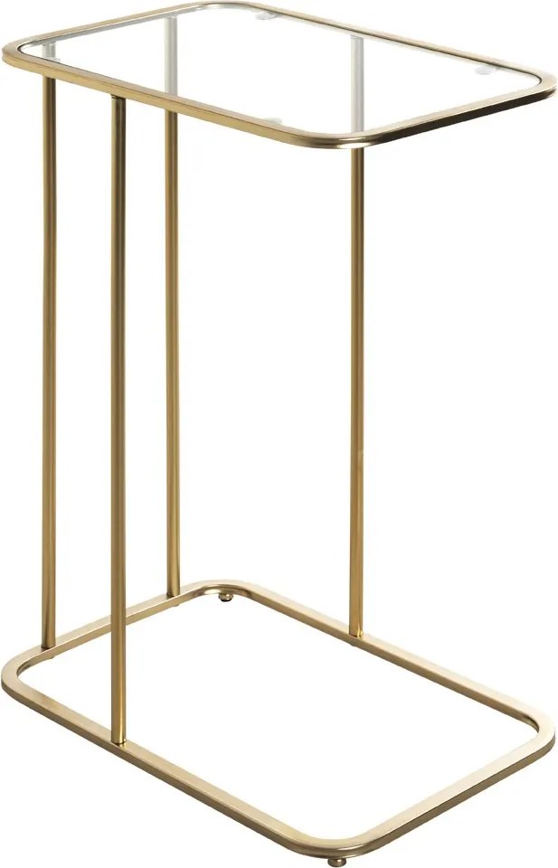 Prístavný stolík Sagres, zlatý