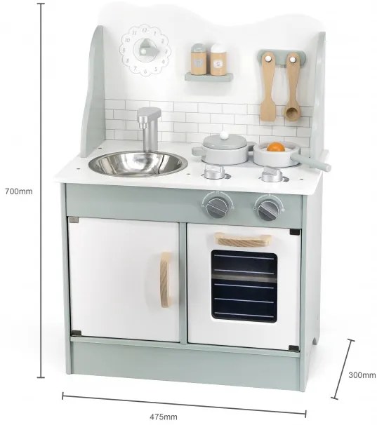 Detská kuchynka Viga 44048 PolarB eco mätová