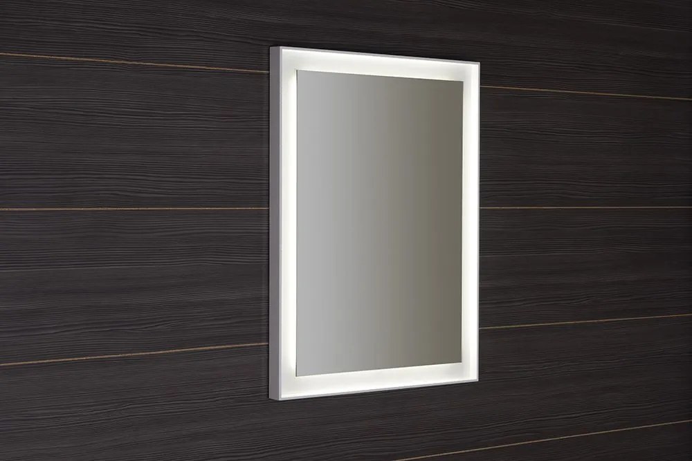 Sapho Sapho, FLUT LED podsvietené zrkadlo 1200x700mm, biela, FT120