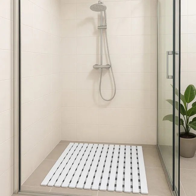 Kúpeľňová predložka biela