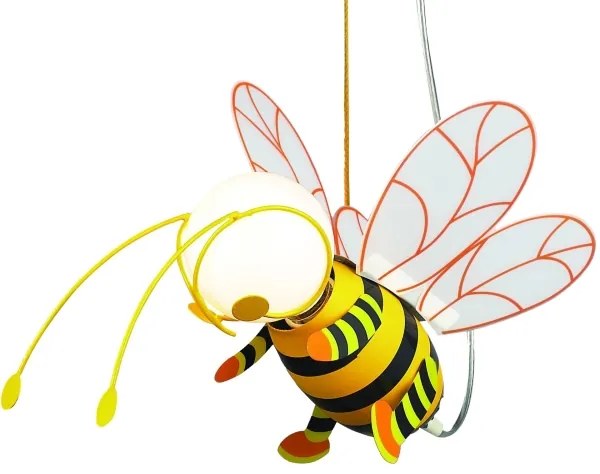 Globo 15725LMDS - LED Detský luster na lanku KITA 1xE27/7W/230V