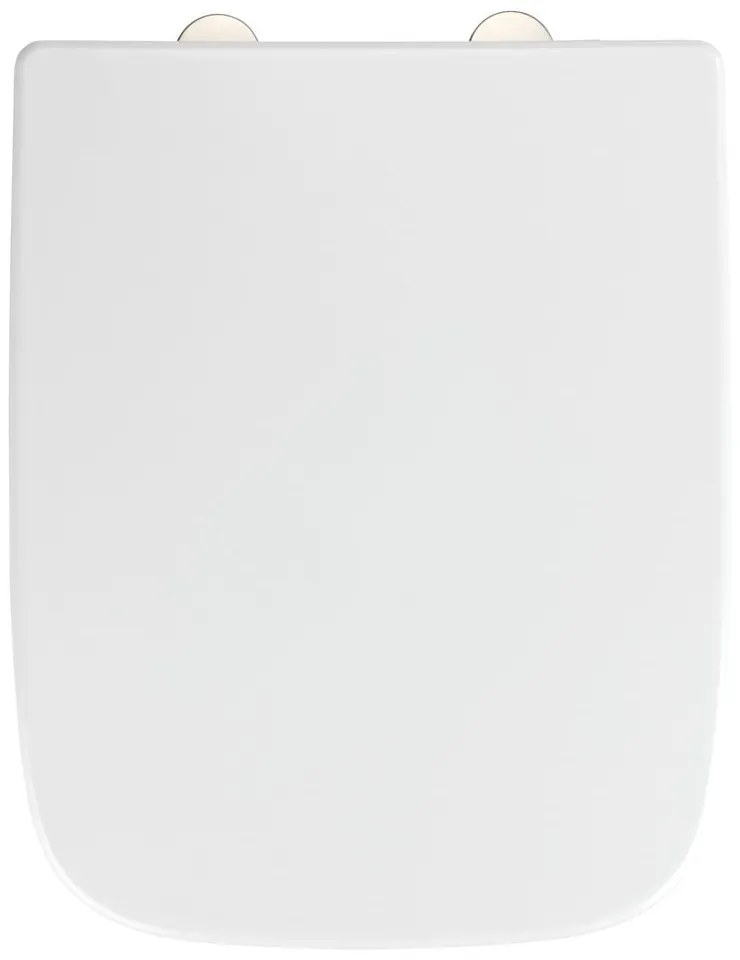 Biela toaletná doska Wenko Exclusive Geberit Renova I.