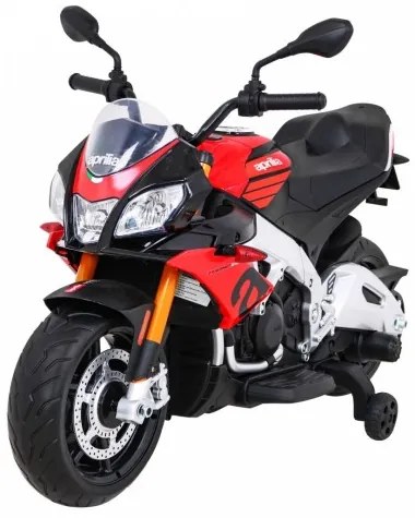 Elektrická motorka Aprilia Tuono V4 RAMIZ - červená