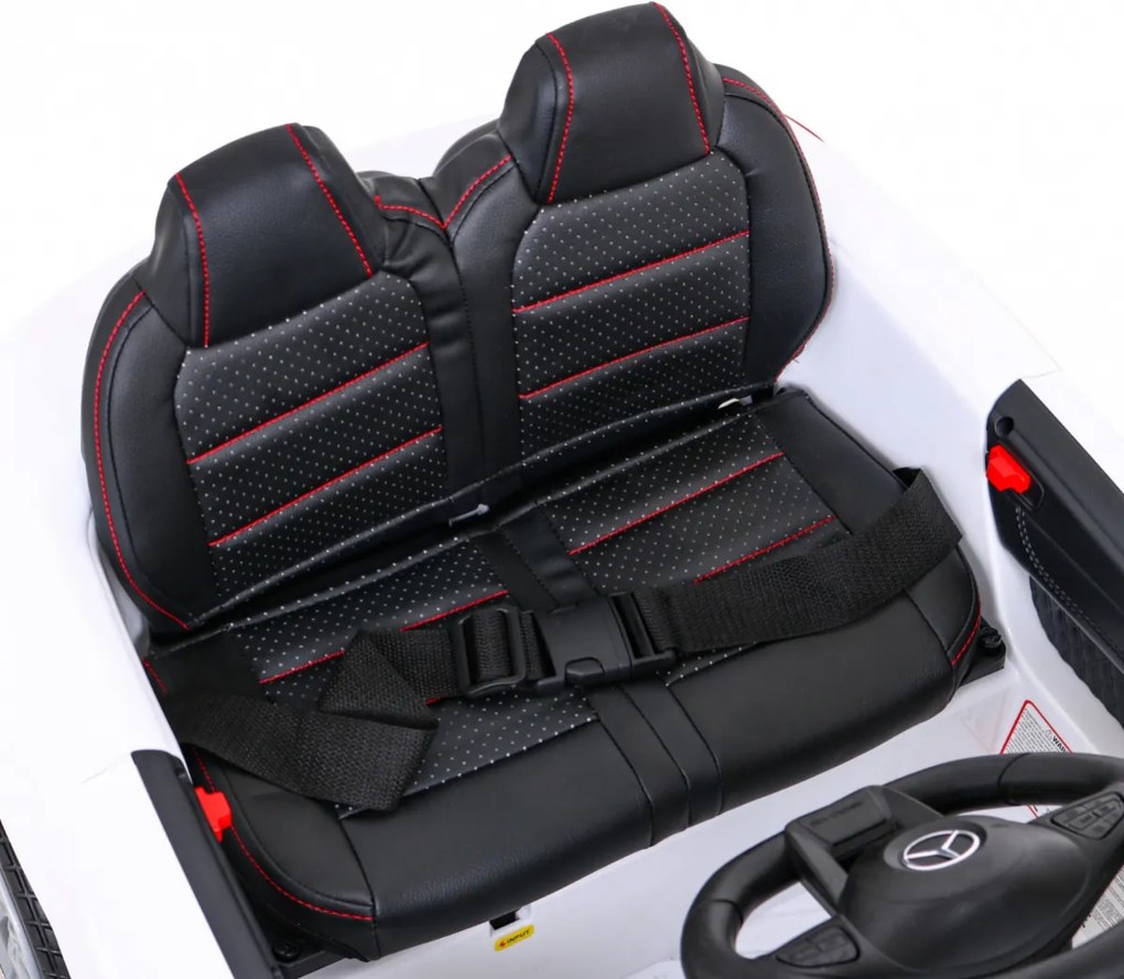 Ramiz Mercedes Benz AMG SL65 S elektrický pre deti Biely + diaľkové ovládanie