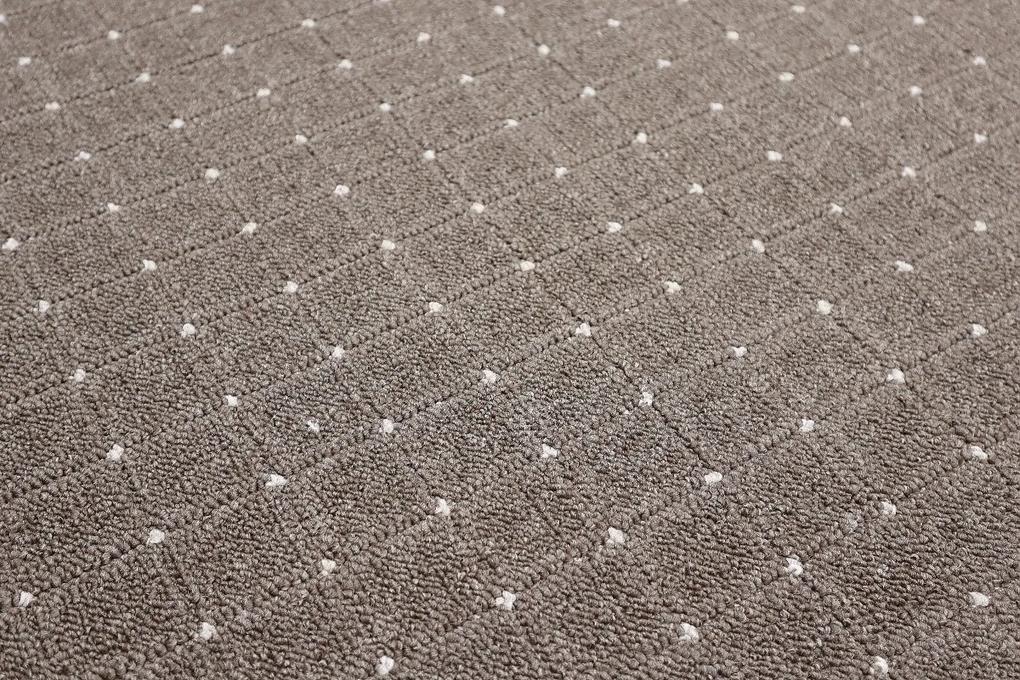 Condor Carpets Kusový koberec Udinese hnedý - 160x240 cm