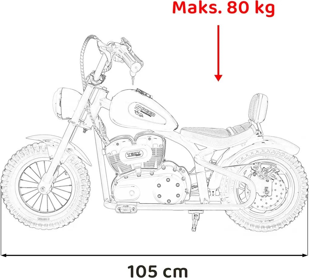 Ramiz Motorka SPEED Power ružová
