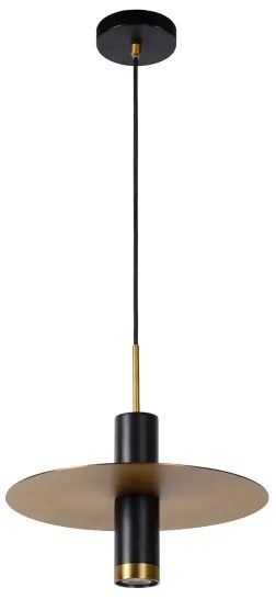 Lucide 03322/01/30 - Luster na lanku SELIN 1xGU10/35W/230V čierna