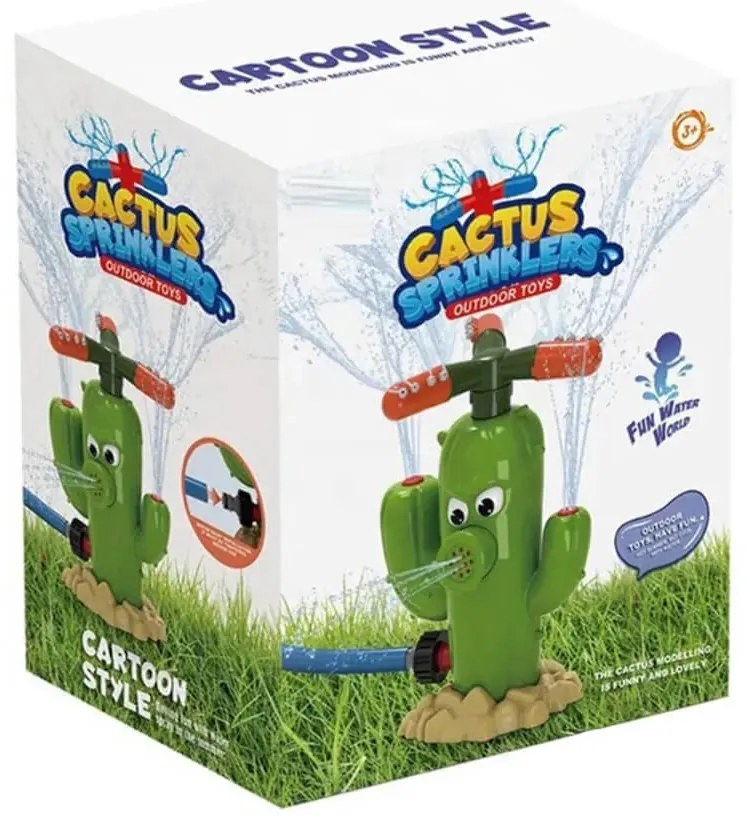 Vonkajšia vodná hračka, kaktus