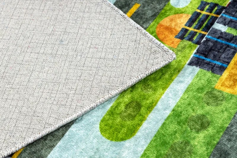 Dywany Łuszczów, Detský kusový koberec Junior 52105.801 Construction site, 120x170, viacfarebná, detská izba