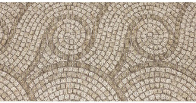 Kúpelňová penová rohož 222B Mozaika hnedá