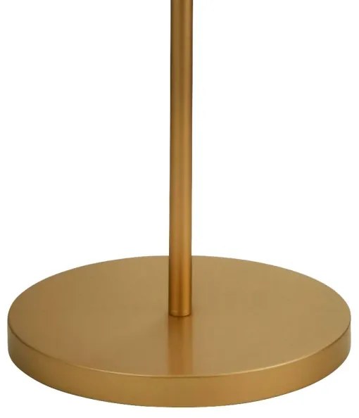 Searchlight EU2832-2GO - Stojacia lampa FISHNET 2xE27/60W/230V zlatá