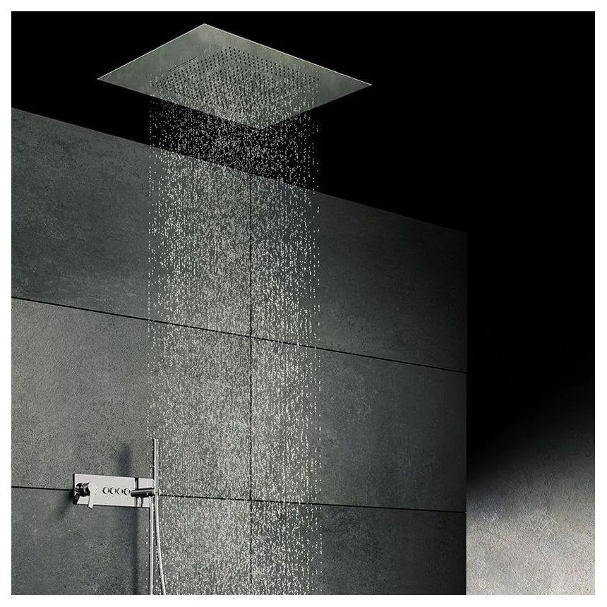 STEINBERG 390 horná sprcha Sensual Rain, 800 x 600 mm, 3jet, leštená nerezová oceľ, 3906831