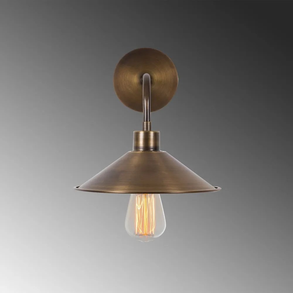 Nástenné svietidlo v bronzovej farbe ø 24 cm Sivani – Opviq lights