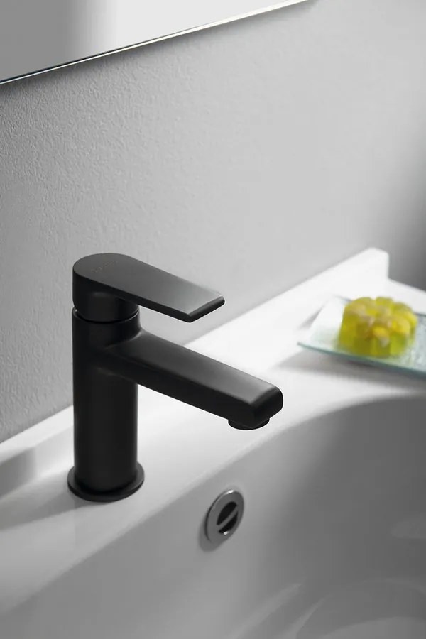 Sapho Sapho, KAI podomietkový sprchový set s pákovou batériou, otočný prepínač, 2 výstupy, čierna matná, KA43/15-03