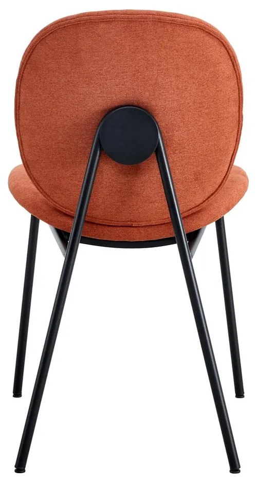 Jedálenské stoličky v súprave 2 ks v tehlovej farbe Cori – Marckeric