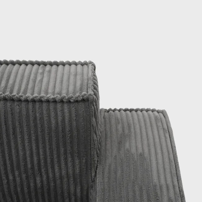 Dvojmiestna pohovka LYKKE tmavosivá 746826