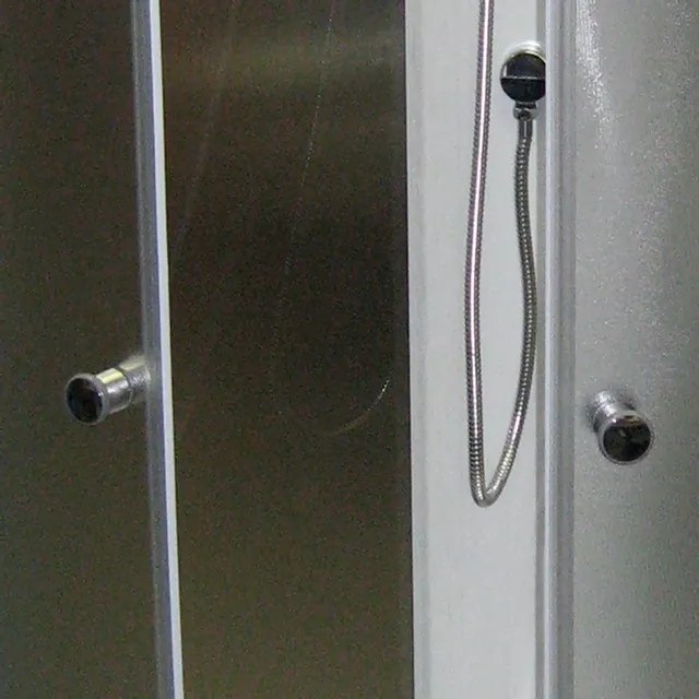 Roltechnik Sprchovací box ERMONT 90x90 cm Biela Sklo MATT GLASS