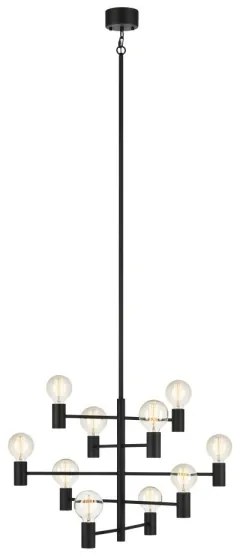 Markslöjd 107187 - Luster na tyči PARIS 10xE27/60W/230V