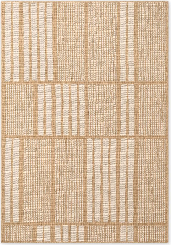 Ted Baker, Kusový koberec Ted Baker Haringey 106382 Natural White, 200x300, béžová, chodba / predsieň