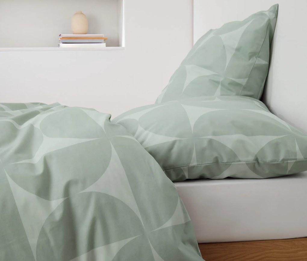 Posteľná bielizeň renforcé, štandardná veľkosť, zelená