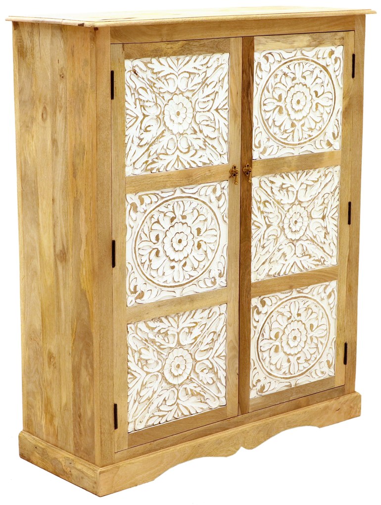 furniture-nabytek.cz - Masív komoda z dreva mango 115x140x45