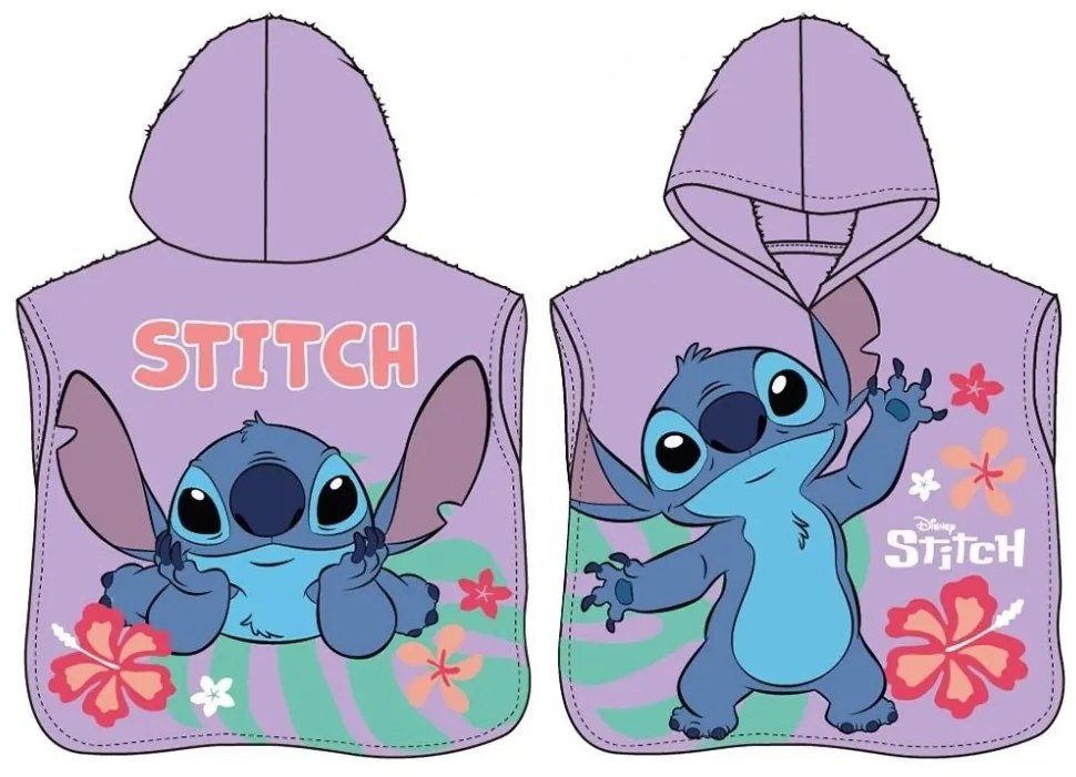 Detské pončo Lilo a Stitch Pozdrav z Havaja