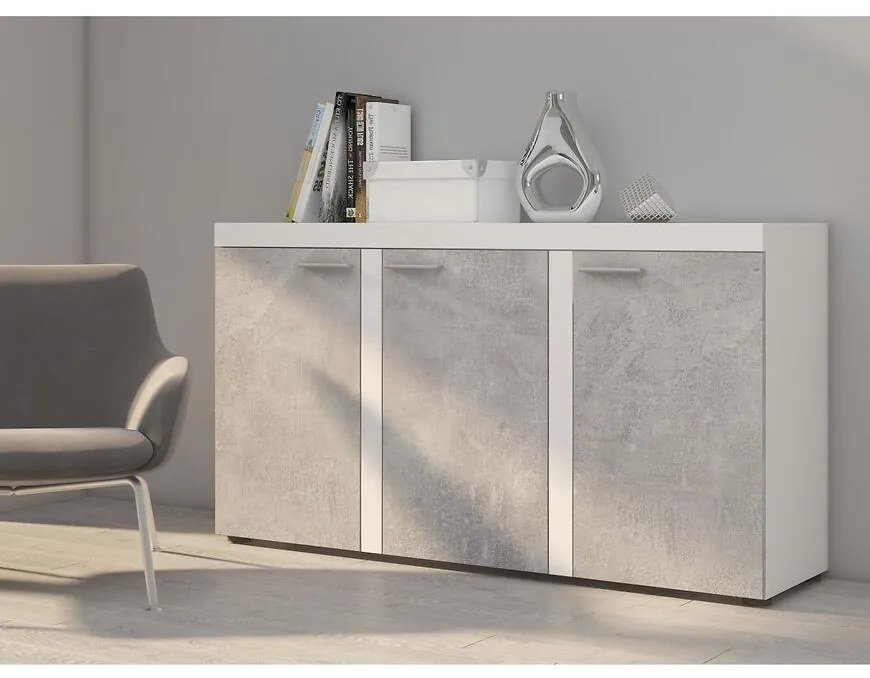 Komoda Rumba 3F betón